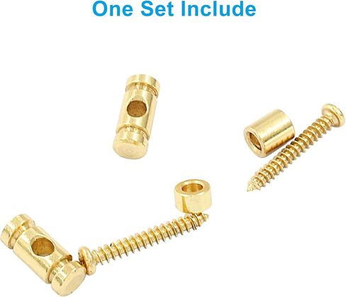Guitar Roller String Retainers Replacement, Electric Strings Guide Guitar Tree Guide String Clamp Lock Guitar Replacement Part for Electric Guitar, Black in Saudi Arabia