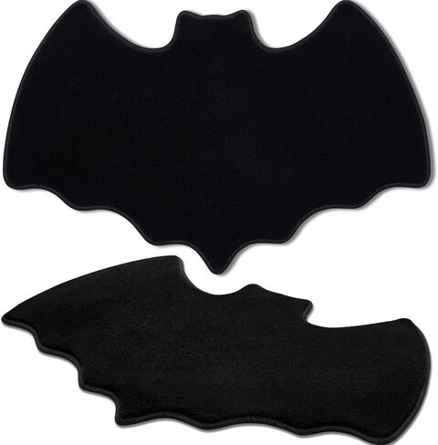 Bat Rug Halloween Rug Gothic Rug Welcome Mat Soft Indoor Modern Area Rugs for Living Room Children Bedroom Home Decor Nursery Holiday Decorative in Saudi Arabia