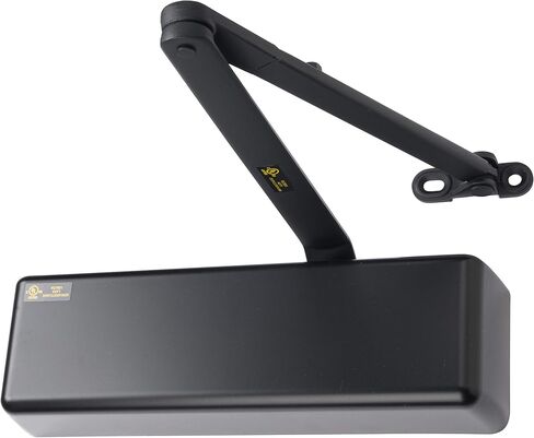Lawrence Extra Heavy Duty Door Closer Commercial Grade 1 - Adjustable 6-Speed Delayed-Action Door Control with 3 Pistons – Flexible Installation with Included Hardware - Lawrence Hardware LH8016 in Saudi Arabia