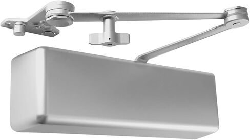Lawrence Extra Heavy Duty Door Closer Commercial Grade 1 - Adjustable 6-Speed Delayed-Action Door Control with 3 Pistons – Flexible Installation with Included Hardware - Lawrence Hardware LH8016 in Saudi Arabia