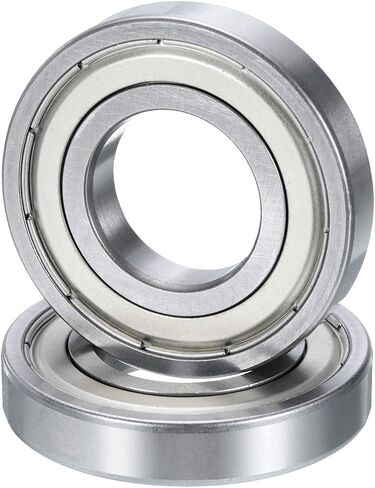 uxcell 4 Pcs 16005-2Z Deep Groove Ball Bearing, 25mm x 47mm x 8mm High Carbon Chrome Steel Z3 Double Rubber Sealed Bearing (ABEC3) in Saudi Arabia