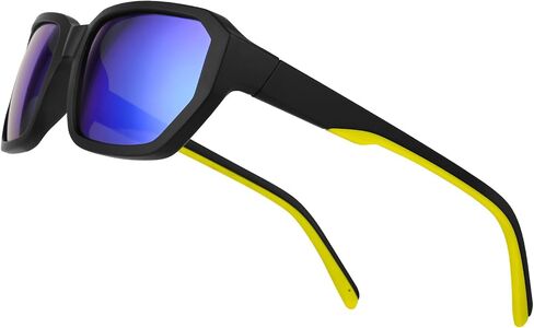 Polarized Wrap Around Sport Sunglasses for Men Women UV400 Baseball Softball Glasses in Saudi Arabia