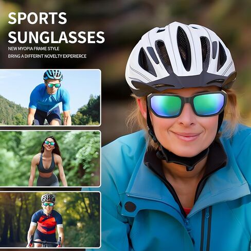 Polarized Wrap Around Sport Sunglasses for Men Women UV400 Baseball Softball Glasses in Saudi Arabia