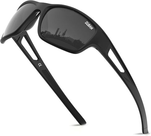 Sports Polarized Sunglasses for Men Women Fishing Running Cycling Golf Unbreakable TR90 Frame UV400 Protection in Saudi Arabia