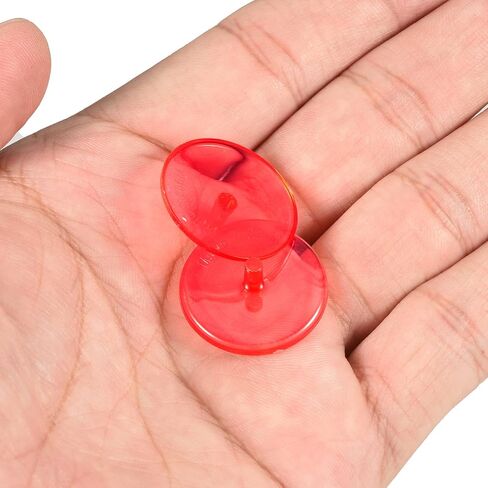PATIKIL Golf Ball Marker, Transparent Flat Position Mark Places Marking Tool Golf Sport Accessory in Saudi Arabia