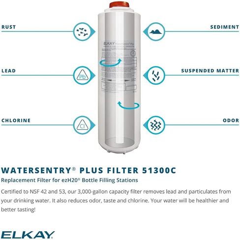 محطة تعبئة الزجاجات Elkay EZH2O ومبرد ADA ثنائي المستوى متعدد الاستخدامات، مصفى 8 GPH من الفولاذ المقاوم للصدأ in Kuwait