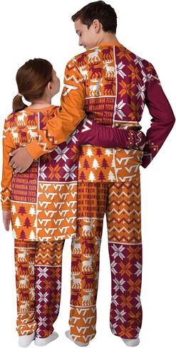 مجموعة FOCO NCAA Busy Block Family Matching Collection Holiday Pjs in Saudi Arabia