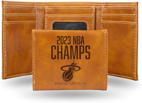 محفظة جيب أمامية محفورة بالليزر NBA NBA Champions - مدمجة/مريحة/نحيفة in Saudi Arabia