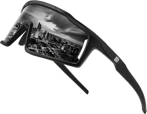 DUCO Cycling Sunglasses for Men Women Polarized Sports Sunglasses UV400 Baseball Sun glasses Anti Scratch Goggles DC0040 in Kuwait