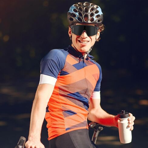 DUCO Cycling Sunglasses for Men Women Polarized Sports Sunglasses UV400 Baseball Sun glasses Anti Scratch Goggles DC0040 in Kuwait