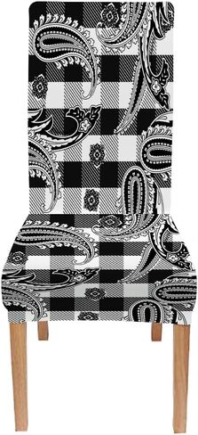 أغطية كراسي قابلة للتمدد لغرفة الطعام، 4 قطع خلفية حروف يدوية مع كلمات السيد والسيدة لتزيين الدعوات، غطاء كرسي بارسون قابل للإزالة وقابل للغسل، واقي كرسي in Kuwait