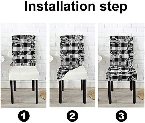 أغطية كراسي قابلة للتمدد لغرفة الطعام، 4 قطع خلفية حروف يدوية مع كلمات السيد والسيدة لتزيين الدعوات، غطاء كرسي بارسون قابل للإزالة وقابل للغسل، واقي كرسي in Kuwait