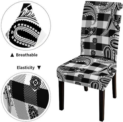 أغطية كراسي قابلة للتمدد لغرفة الطعام، 4 قطع خلفية حروف يدوية مع كلمات السيد والسيدة لتزيين الدعوات، غطاء كرسي بارسون قابل للإزالة وقابل للغسل، واقي كرسي in Kuwait