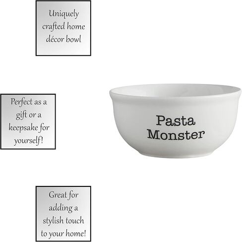 47th & Main White Ceramic Bowl, Medium, I Cereasly Love You in Kuwait