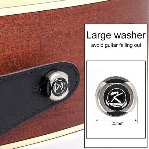 Guitar Strap Lock Button for Electric Acoustic Classical Guitar Bass (Gold) in Saudi Arabia