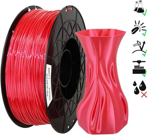3D Printer Silk PLA Green 1.75MM Filament for Creality Ender 3 V2,Ender 3 pro V2 in Kuwait
