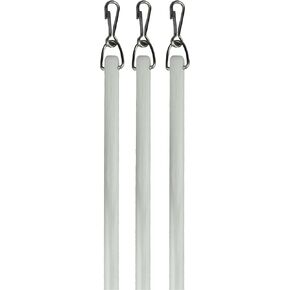Fiberglass Drapery Wand or Blind Replacement Wand for Blinds (6 Pack - 36"")