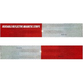Reflective Magnetic Tape Conspicuity Strips DOT-C2 Approved / Pair