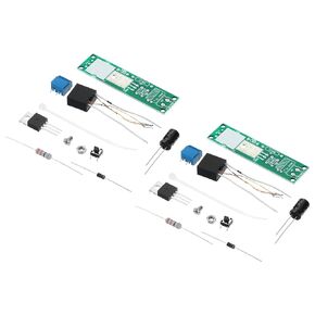 PATIKIL High Voltage Boost Converter Set, 4 Set DC 3-5V Step-up Power Supply Module Arc Voltage Generator Transformer for Scientific Experiment, Black