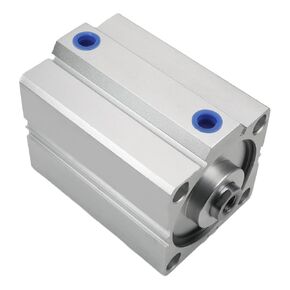 Othmro SDA80 x 15 Sealing Thin Air Cylinder Pneumatic Air Cylinders, 80mm/3.15inch Bore 15mm/0.59inch Stroke Aluminium Alloy Pneumatic Components for Pneumatic and Hydraulic Systems 1pcs