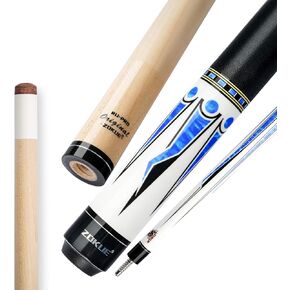 KONLLEN Pool Cue Stick Low Deflection Billiard Cue(Featured Canadian Hard Maple，12.75mm Tiger Tip，XTC High-end Ferrule，3/8x8 Radial Pin,62'' Length