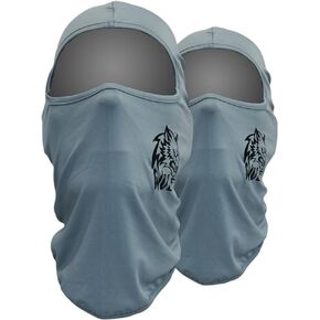 WOLF Sun Protection Breathable Balaclava Full-Face Mask Hood Neck Gaiter BBM
