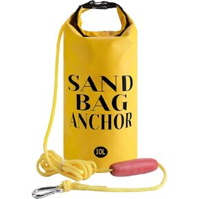 500D Sand Anchor for Small Boats,2 in 1 PWC Jet Ski Anchor Kit with Adjustable Buoy,Waterproof Dry Bag for Jet Ski, Kayak, Boat, Watercraft and Canoe
