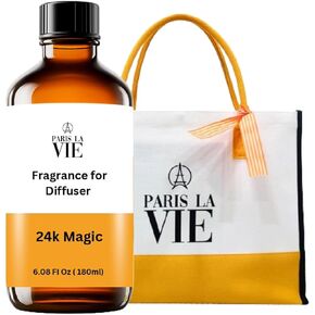 Hotel Scents Paris - 6.08 FI Oz - 180ml -Fragrance Oil for Diffuser - Hotel Collection Diffuser Oil - Scent Diffusers for Home - Oils Scents for Aromatherapy - HVAC Scent Diffuser.