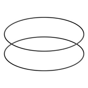 Upgraded Gamma Seal for 12" lids Replacement O-Ring (one Pair) for 12" lids 3, 5 & 6 Gallon Buckets (2 Pack）