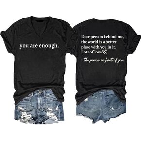 You Are Enough Sweatshirt Mental Health Dear Person Behind Me Sweatshirt You Are Enough Sweatshirt Mental