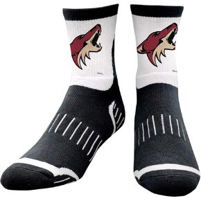 For Bare Feet NHL Adult Surge Team Mascot Mens and Womens Quarter Socks