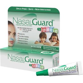 Allergy Relief & Allergen Blocker Nasal Gel for Kids - Dust, Pet Hair & Dander Blocker - Drug-Free, Safe for Kids, Non-irritating, Moisturizing, Made in USA (0.1 oz) Cool Menthol