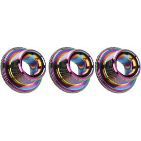 Yosoo M19 Crank Cover Screws, M19 Aluminum Alloy Bike Crank Cover Screws for Mountain Bike