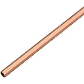 uxcell 1.5mm Outside Diameter X 1mm Inside Diameter 500mm Long Copper Round Tube Pipe