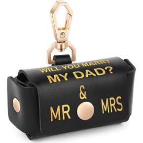 Engagement Gifts for Newly Engaged Couples - Engagement Gift Fiance Fiancee Gifts for Him/Her, Engagement Proposal Wedding Ring Holder Pouch Engagement Bearer Pillows for Dog Collar - I Do Too