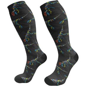Compression Sock For Women Men Knee High Socks Graduated Supports Socks For Athletic Sport