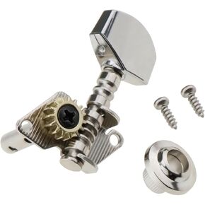 Create idea 4Pcs Ukulele Tuning Pegs Classical Style Machine Head DIY Parts for Ukulele Guitar Maintenance Tuning Strings with Mounting Screws 2L2R