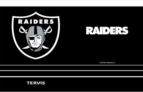 Tervis Traveler NFL Las Vegas Raiders - MVP Triple Walled Insulated Tumbler Travel Cup Keeps Drinks Cold & Hot, 20oz, Stainless Steel in Saudi Arabia