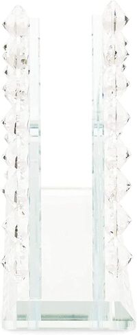 حامل مناديل كريستالي كهدية بمناسبة الانتقال لمنزل جديد، ديكور منزلي (8 × 2 × 4.4 بوصة) in Kuwait