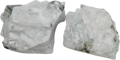 2 Pcs Rough Green Jade Natural Crystals - Tumbling Rocks Collections for Kids - Raw Cool Agate Stone - Enhance Personal Luck - Chakra Healing, Meditation, and Energy Balancing in Saudi Arabia