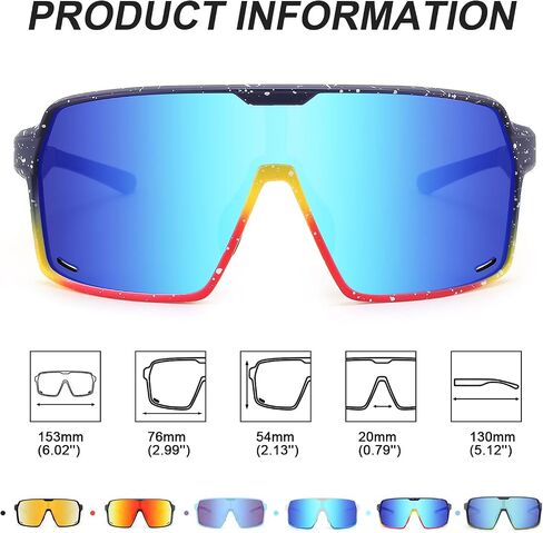 Men Sunglasses Youth Baseball Sunglasses, Cycling Sports Softball Visor Glasses for Teens 12-16 in Saudi Arabia