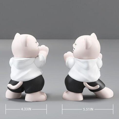 Cute Rabbit Bookends,Decorative Bookends, Cute Bookends,Book Ends for Shelves,Book Ends for Kids Rooms, Kids Bookends can accommodate 1 to 4 Books(Pink) in Saudi Arabia