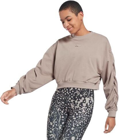 Reebok Women's Crop Crewneck Sweatshirt in Saudi Arabia