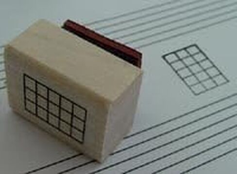 Mini 4 String Chord Rubber Stamp with ink pad in Saudi Arabia