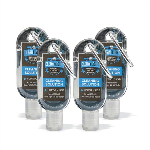 Cleaning Solution 30ml Bottles Golf Ball Washer & Club Head & Ball washers. Portable Cleaner for Golf Bag or Cart - Best Golf Accessories Gifts for Men & Women in Saudi Arabia