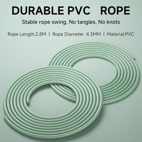 OVICX Jump Ropes for Fitness for Women Men and Kids,Tangle-Free Adjustable Skipping Ropes Workout with Ball Bearings and Memory Foam Handles in Saudi Arabia