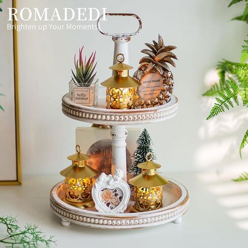 Romadedi Tealight حوامل شموع فانوس مزخرف - 12 قطعة فانوس معلق صغير أبيض عتيق لديكور الشموع الخفيفة لتزيين الزفاف محور طاولة الطعام والقهوة في الهواء الطلق عيد الميلاد in Saudi Arabia