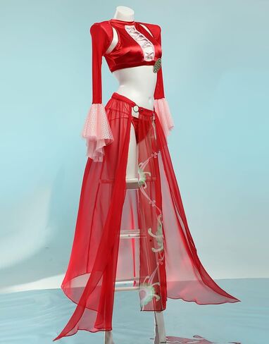 haikyuu Women Cosplay Swimsuit with Wrap Skirt Anime Two Piece Bathing Suit Halter Rave Swimwear in Saudi Arabia