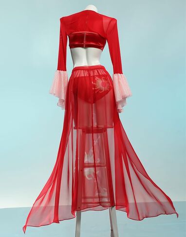 haikyuu Women Cosplay Swimsuit with Wrap Skirt Anime Two Piece Bathing Suit Halter Rave Swimwear in Saudi Arabia