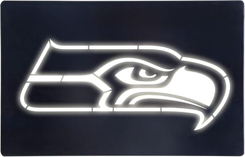 foco NFL Team Metal Light Up Logo Wall Sign in Saudi Arabia